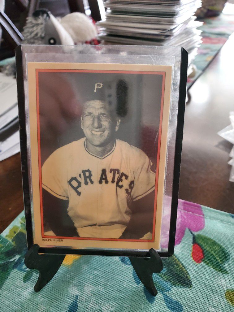 Pittsburgh Pirates Ralph Kiner 1985 Topps Circle K Greats Baseball Card