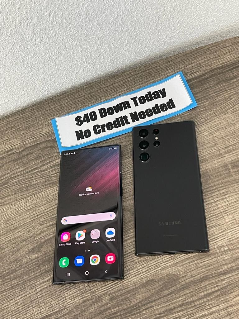 Samsung galaxy s22 ultra 5g tmobile metropcs pay 40 to take it home