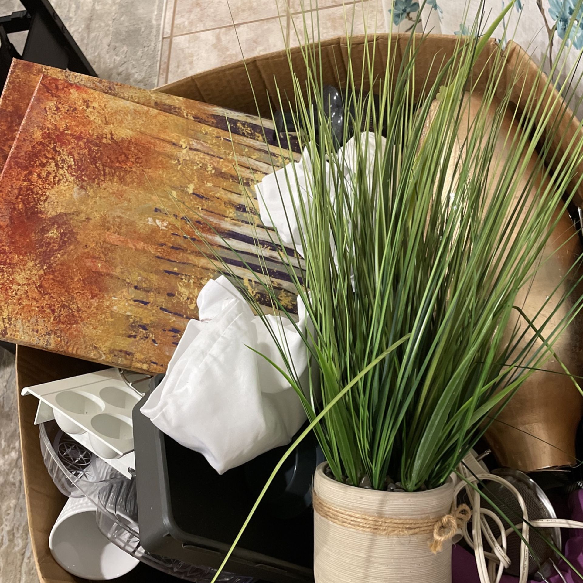 Box Of Household Goods