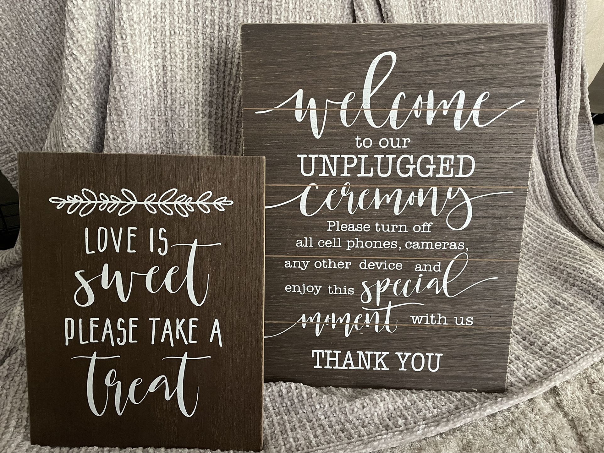 Wedding Signs
