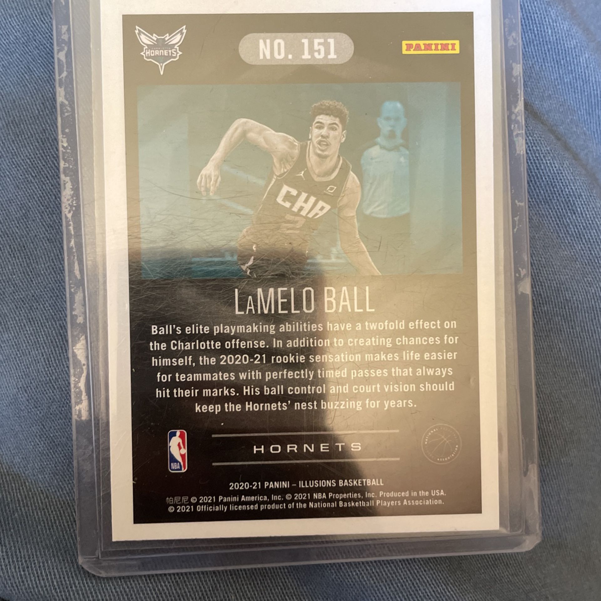 Lamelo Ball Illusions Rookie Card