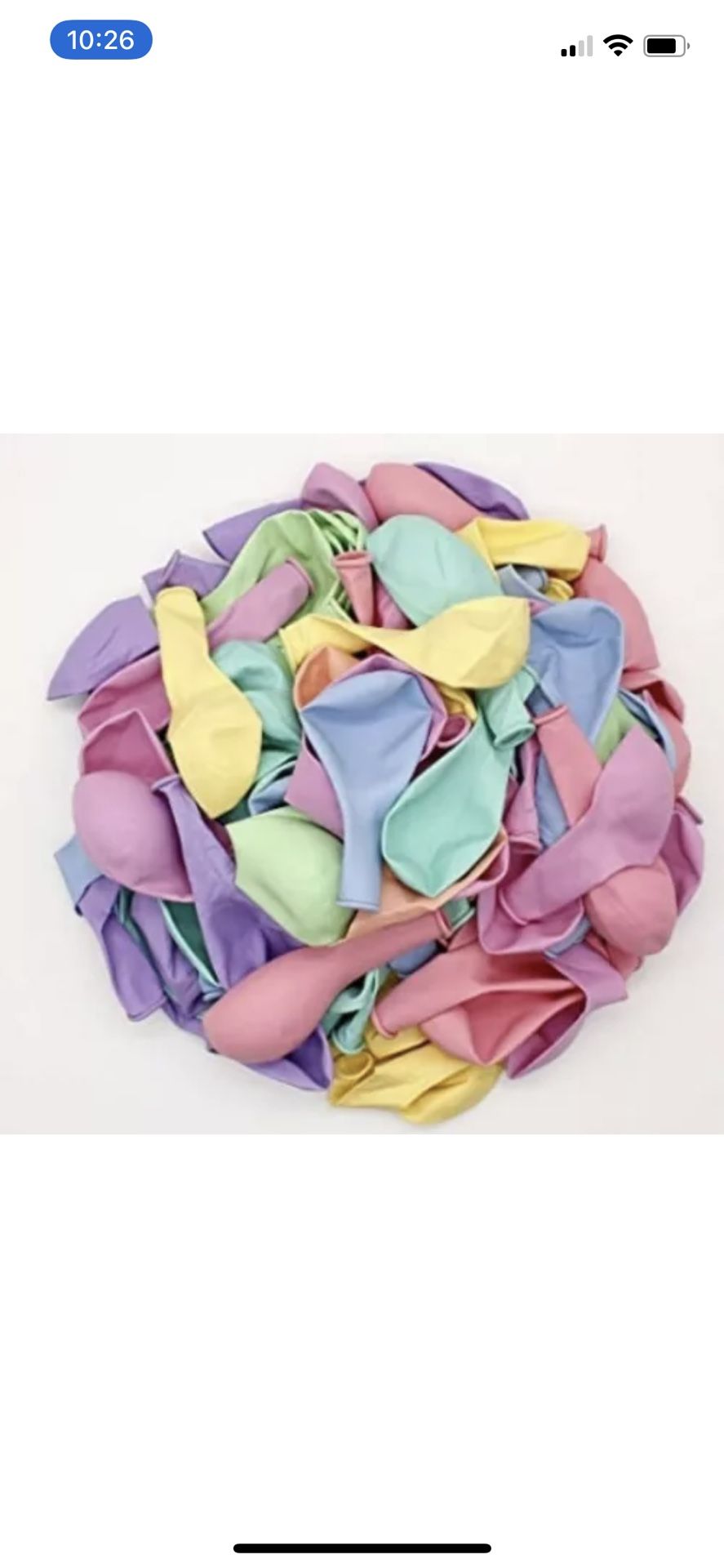22 Globos color Verde, Amarillo, Rosado, Morado o celeste colores pasteles