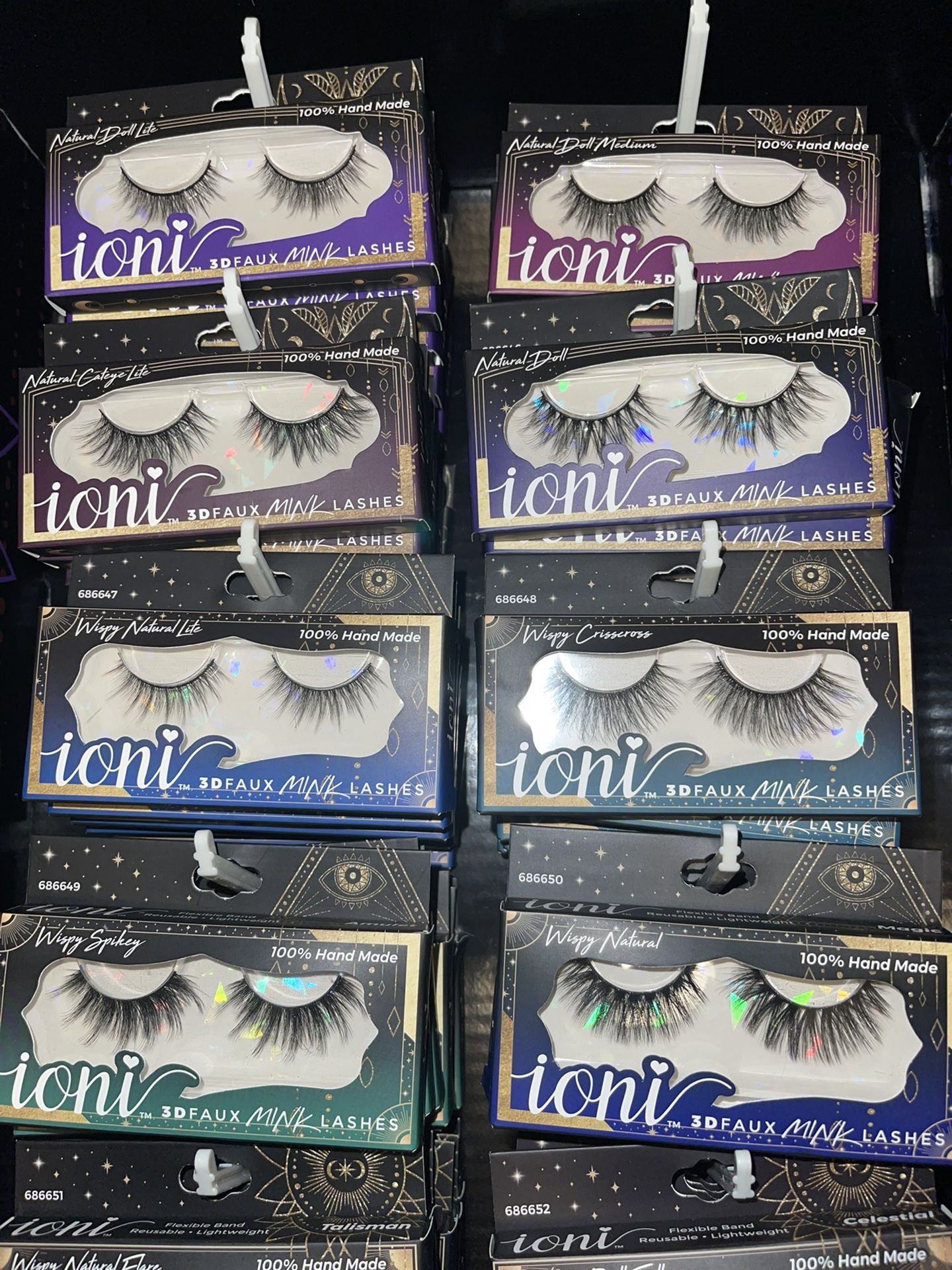 Ioni Lashes $2.50 Each