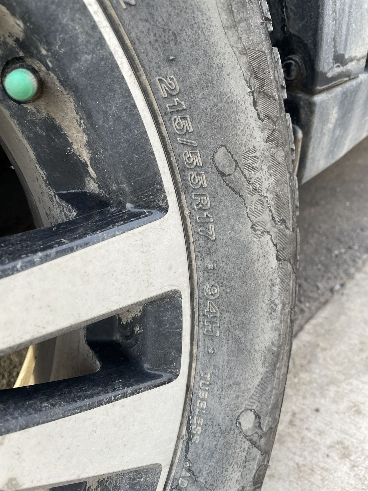 Tires For A Nissan Kicks,  Only Used For 2 Months. Size 215/55R17
