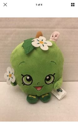 Apple Blossom Shopkins Plush 7 Toy Moose Enterprise Green Worm For Sale In Chantilly Va Offerup