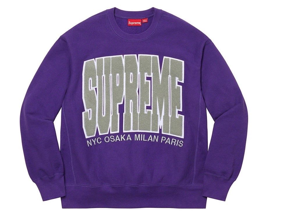 Supreme Cities Arc Crewneck (L)