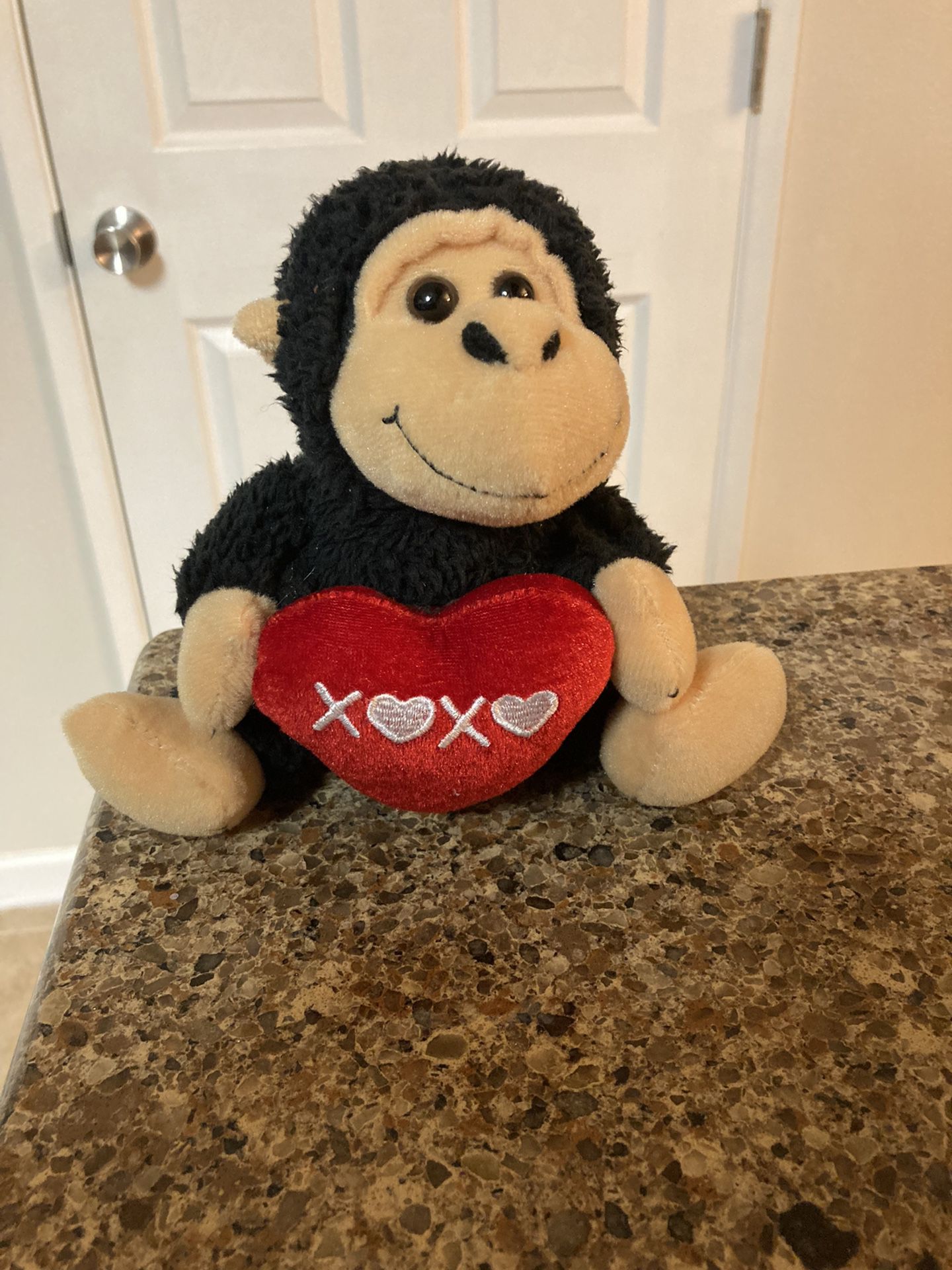 Love Monkey Plush Toy 6” Tall
