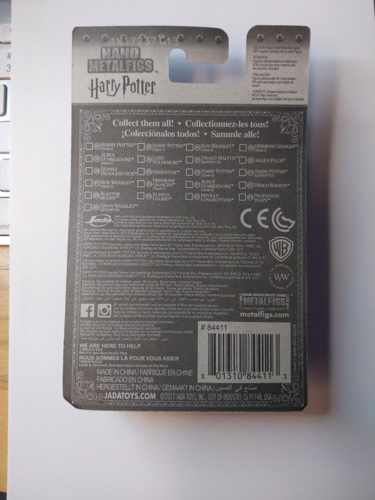 Harry Potter Nano Metal Figurine Die Cast