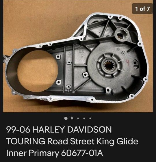 Harley-Davidson Touring Bike Inner Primary Motorcycle