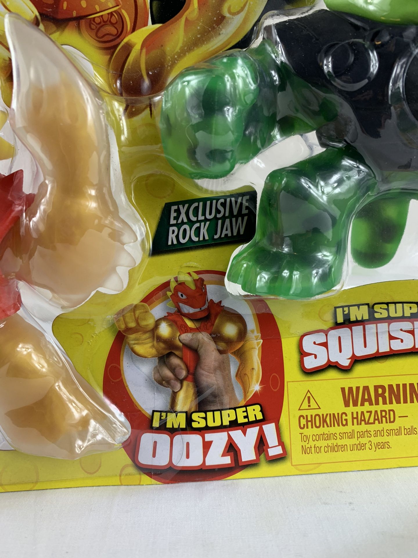 Heroes of Goo Jit Zu Golden Blazagon vs Rock Jaw Water Blast Versus Action Figur
