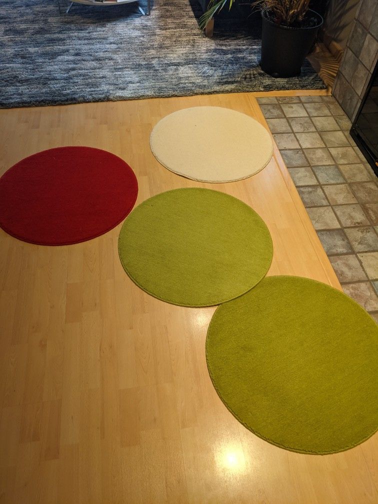 Small Round Area Rug Ikea Ringum Qty 4 For In Redmond Wa Offerup Small Round Area Rug Ikea Ringum Qty, Brown Round Rug Ikea