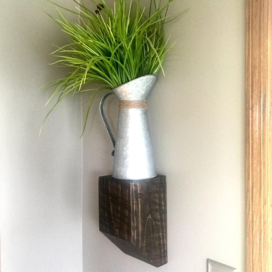 Wooden Wall Sconce