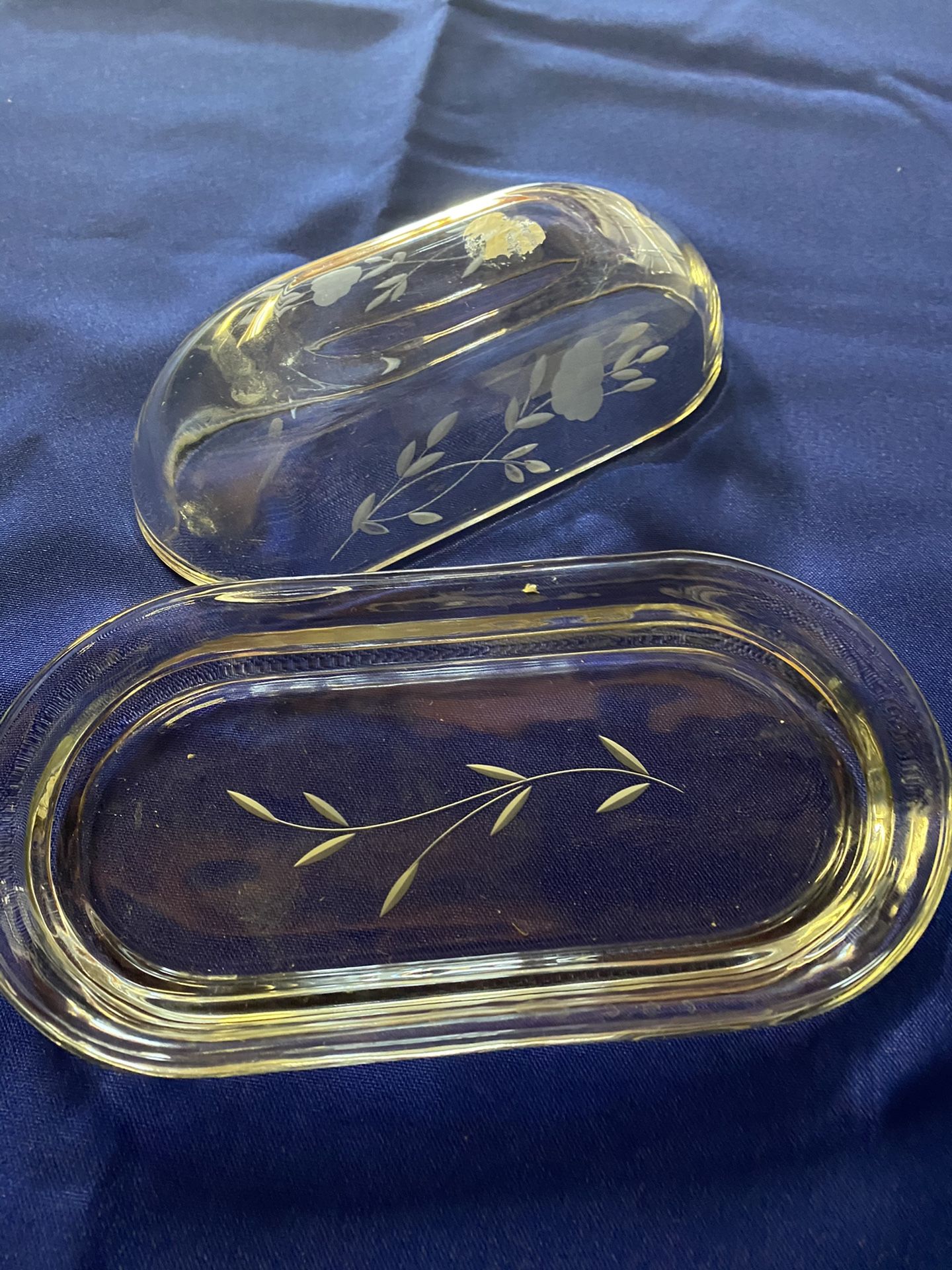 Princess house. Butter dish
