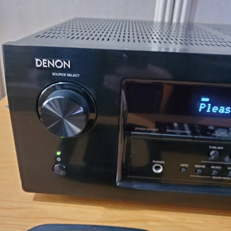 Denon Bluetooth AVR S900W Integrated Network AV Receiver Remote Control AM FM Antennas 24 Hours Test Period 6