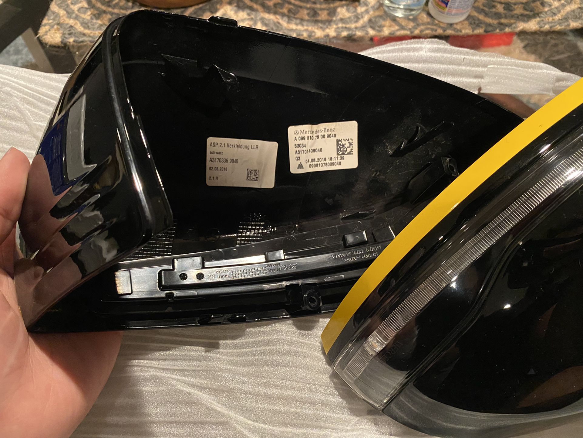OEM Mercedes c63 edition 1 2017 side mirror cover