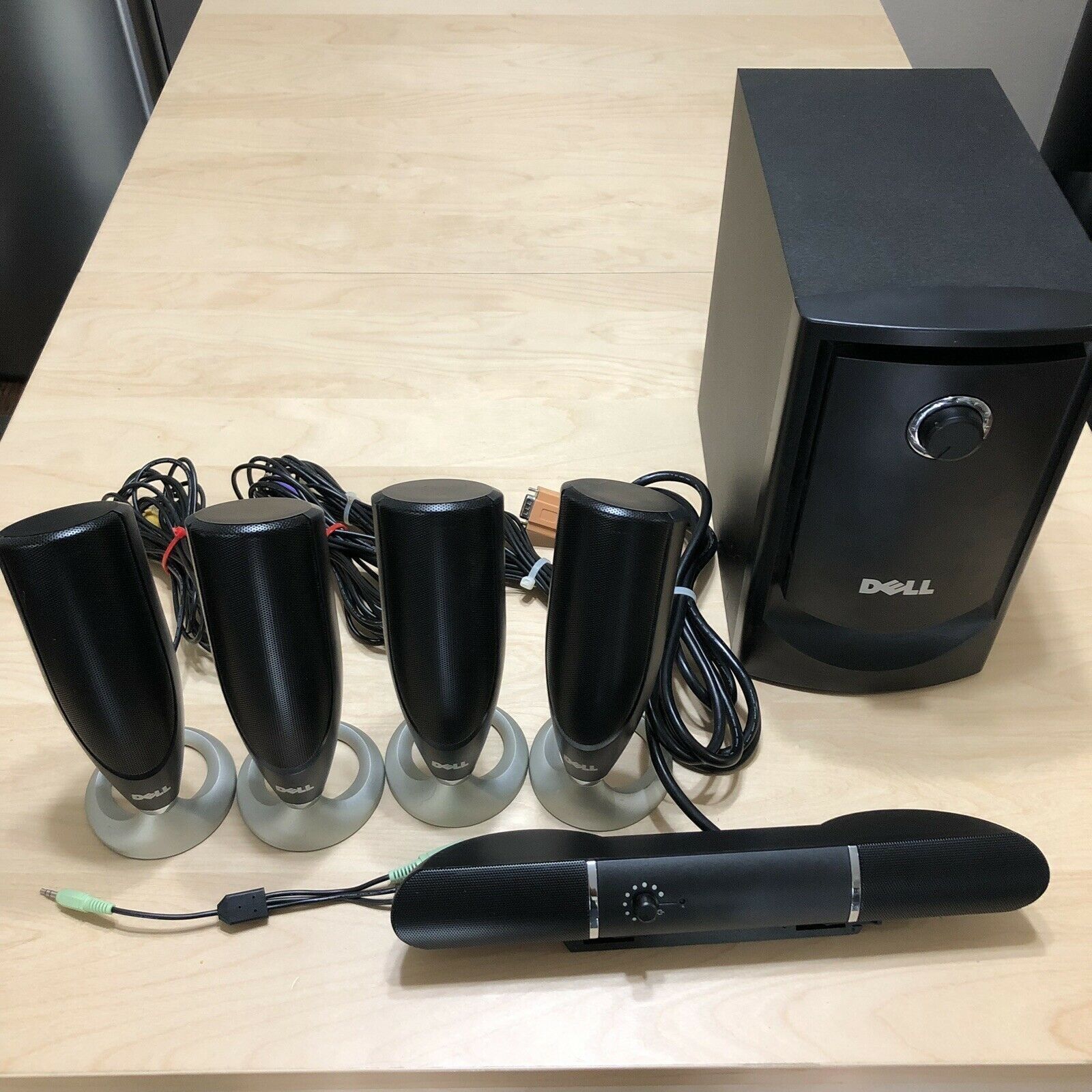 Dell MMS 5650 5.1 100W Surround PC Speaker System with Subwoofer Home