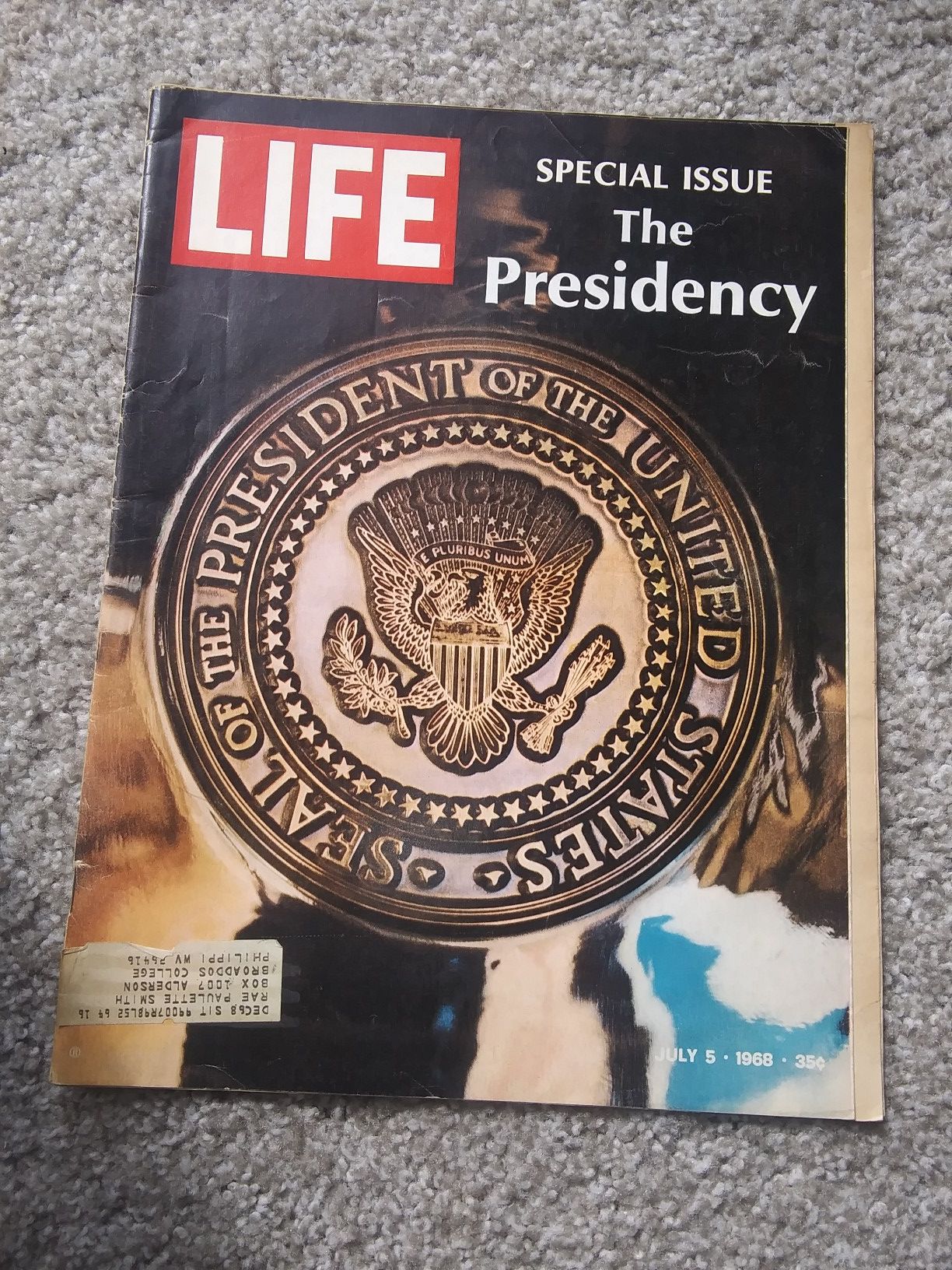RARE 1968 LIFE Mag SPECIAL ISSUE : The Presidency