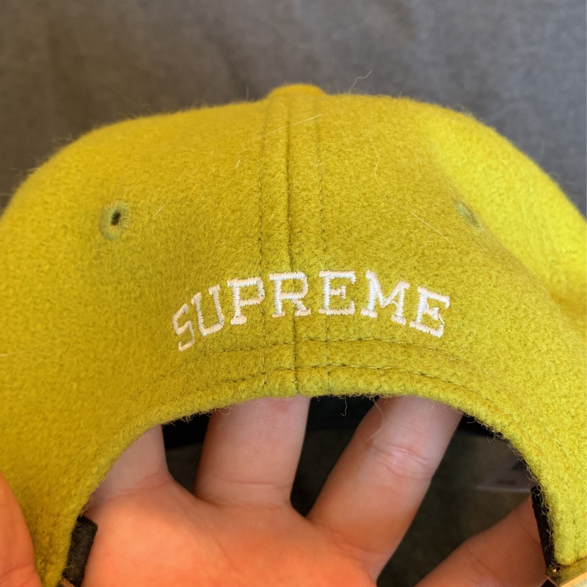 Brand New Supreme Wool S Logo Hat 