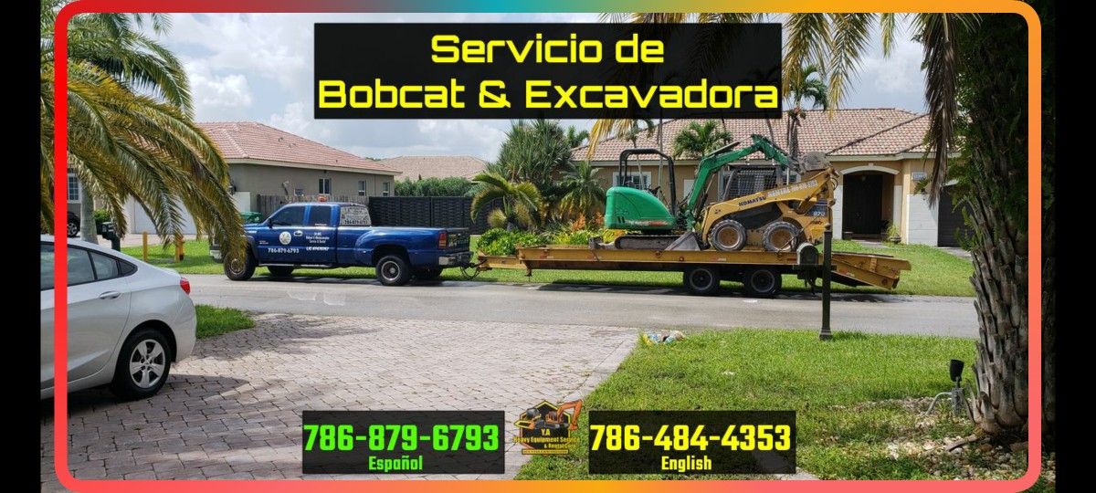 Bob͏cat & Exc͏avator Ser͏vice I h͏ave Dum͏p Tru͏cks 🔵 🏡 ✳️