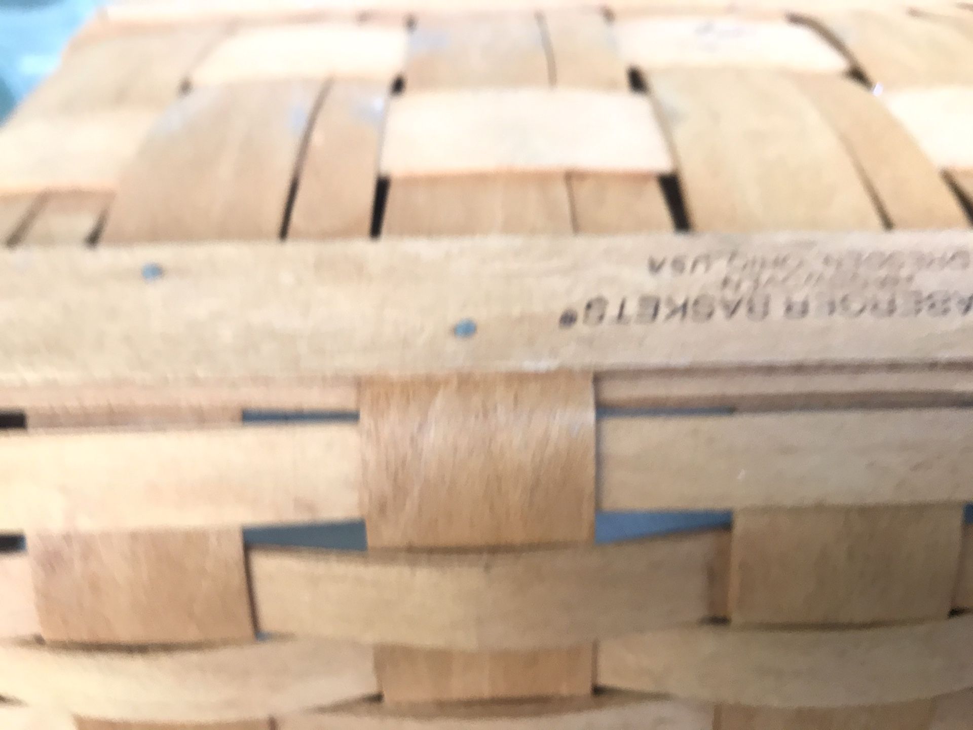 Longaberger basket 1995
