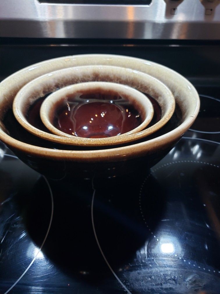 Brown Dripped Pottery