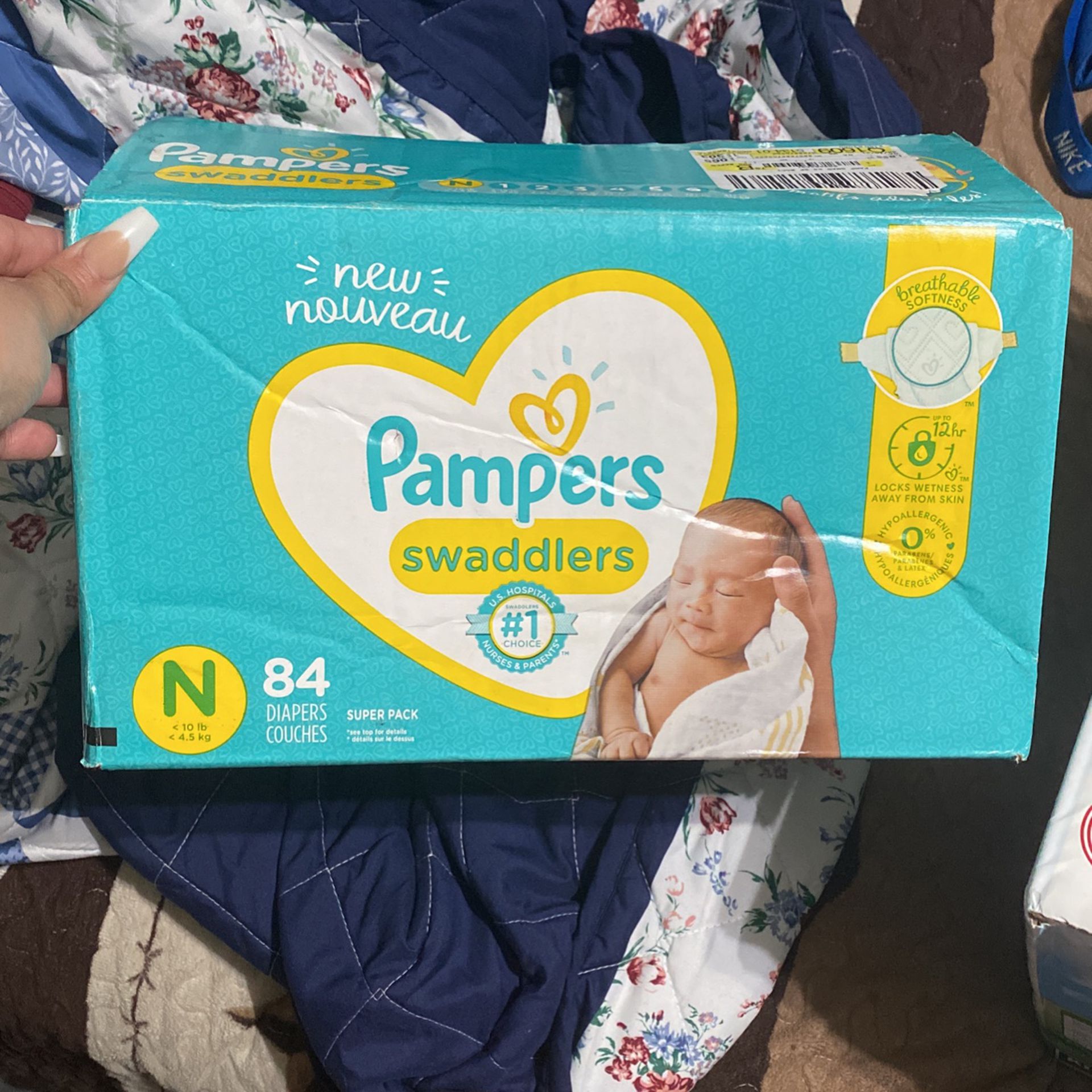 newborn diapers. 