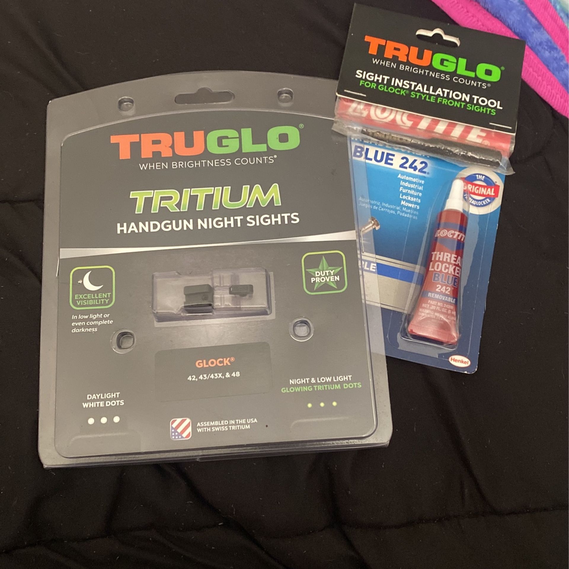 Night sight/Tool/Adhesive