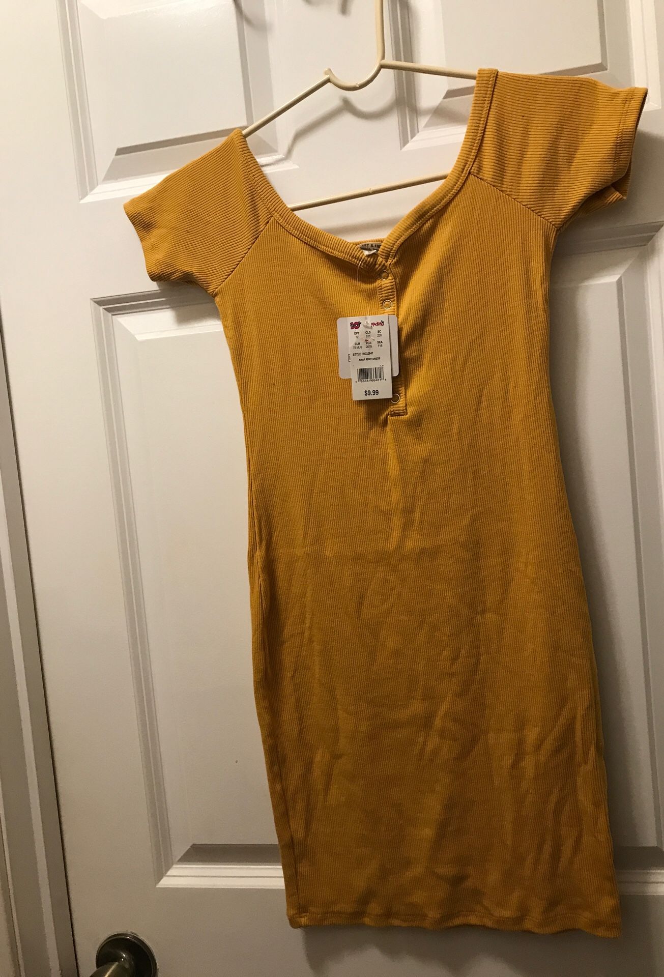 Off the shoulder medium sundress