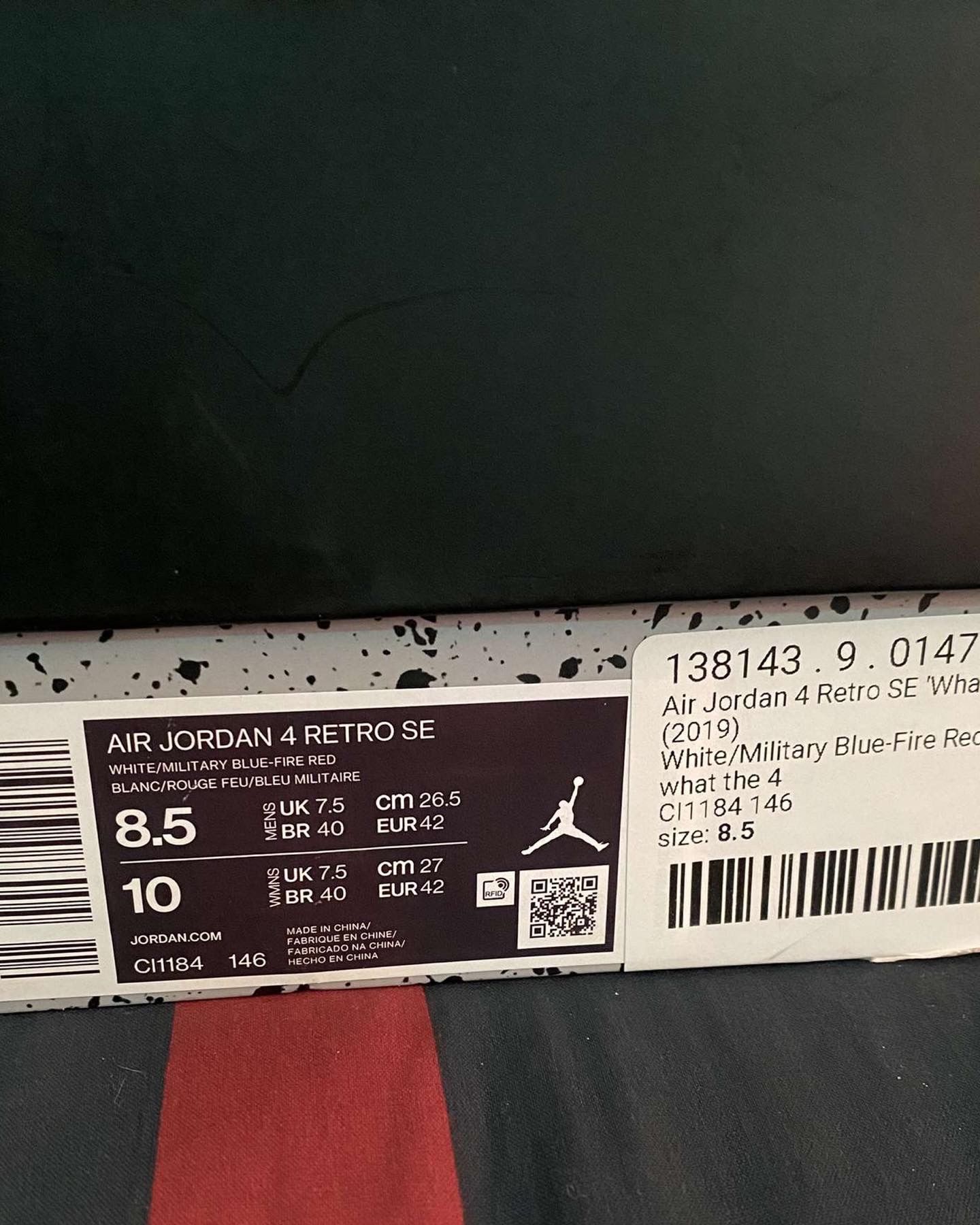 Jordan 4 What The 4s