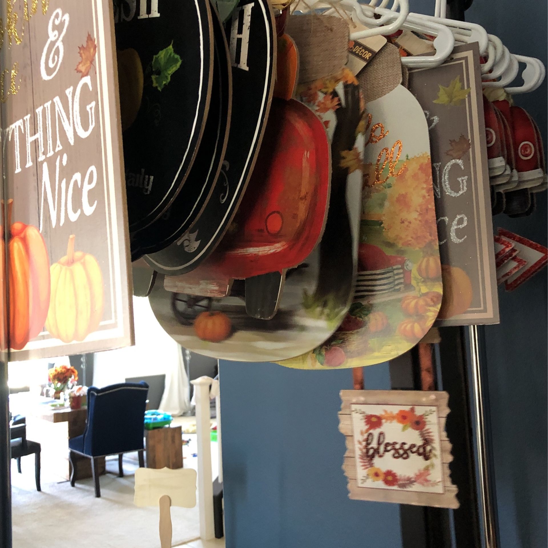 Halloween and Fall Craft decorations, Ribbon and More