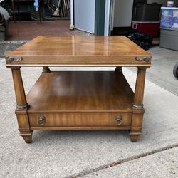 Weiman Solid Wood End Table  Thumbnail