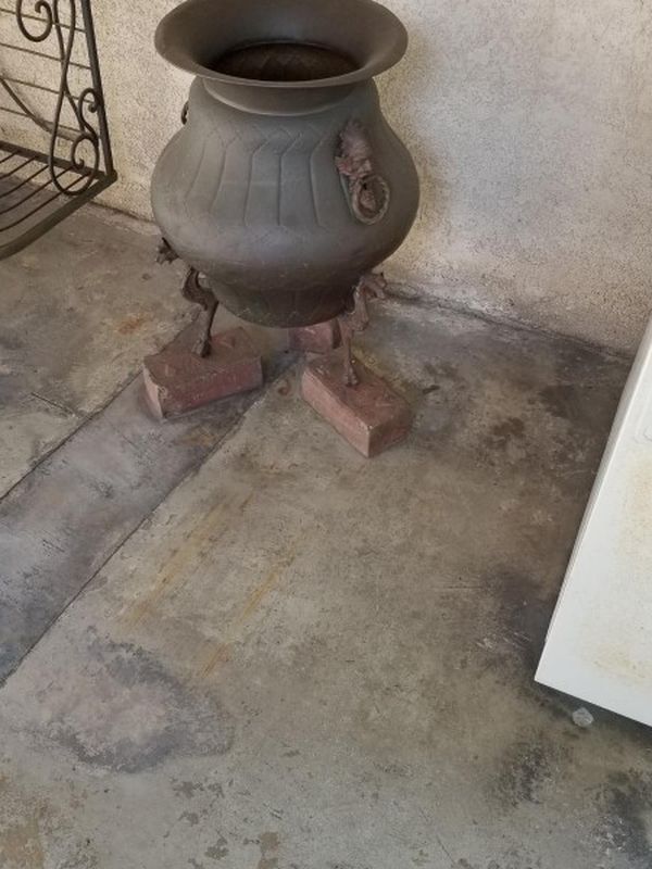 Antique Bronze Pot