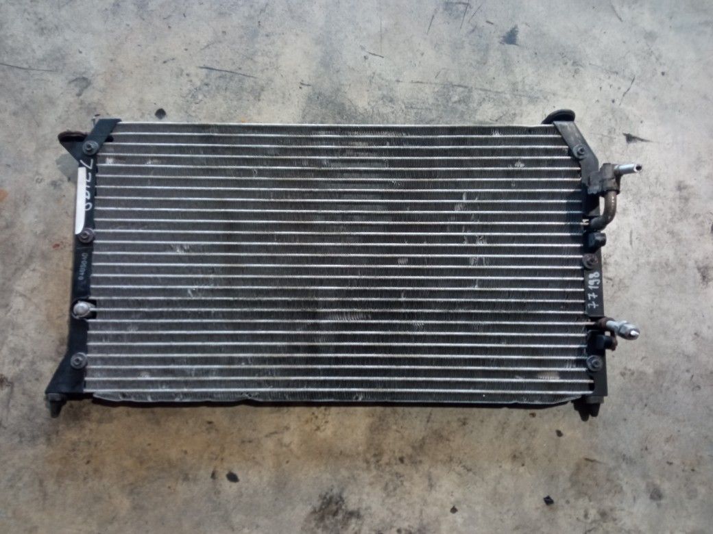 Radiator, Condenser And Fan For 2002 Toyota Sienna Stock 77198