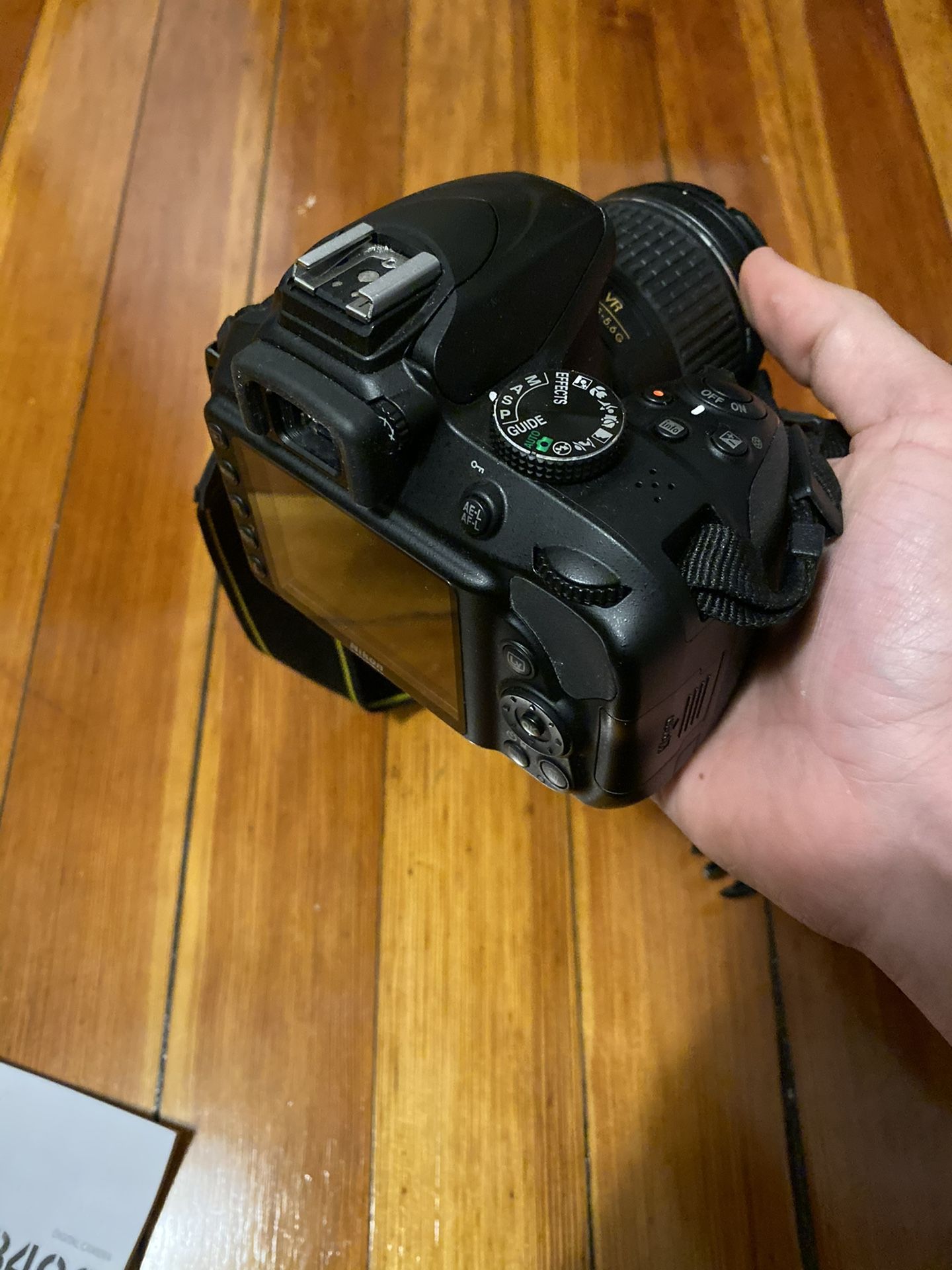 Nikon D3400 DSLR camera with accessories