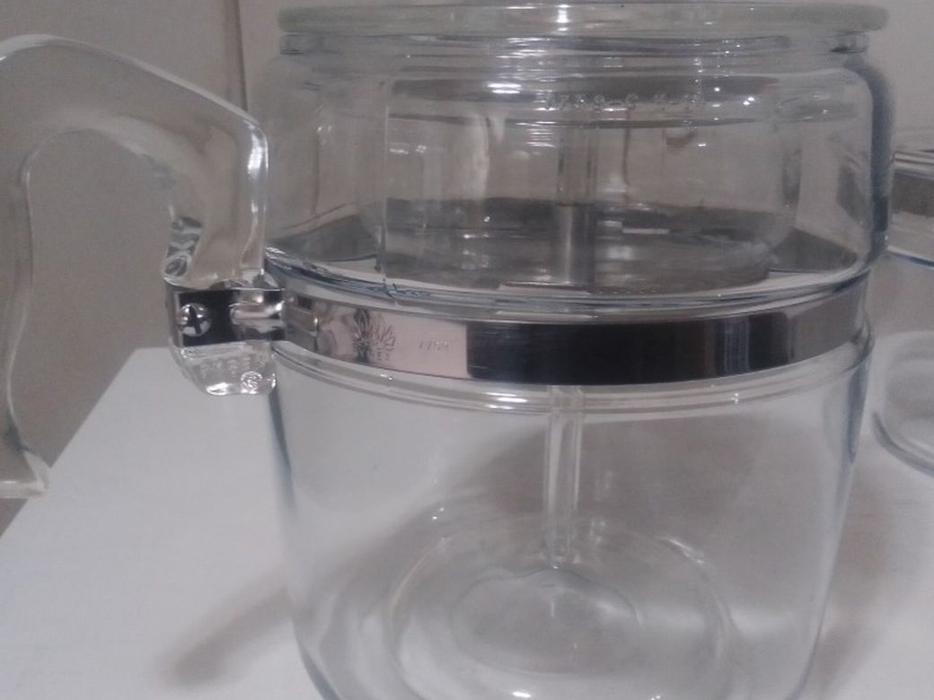 Pyrex Vintage Flameware Coffee Percolator