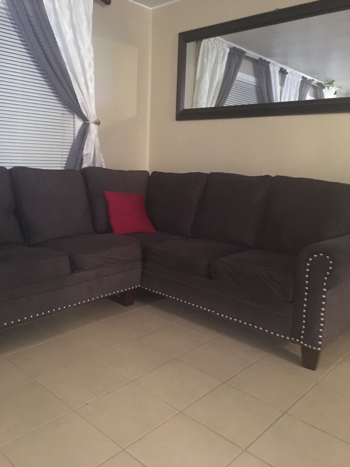 Dark Grey Couch
