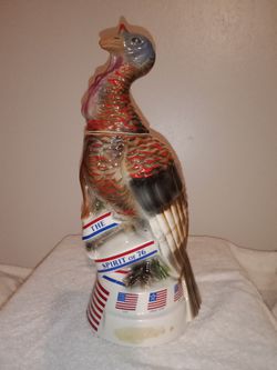 Two Empty Vintage Wild Turkey Bottles.  Thumbnail