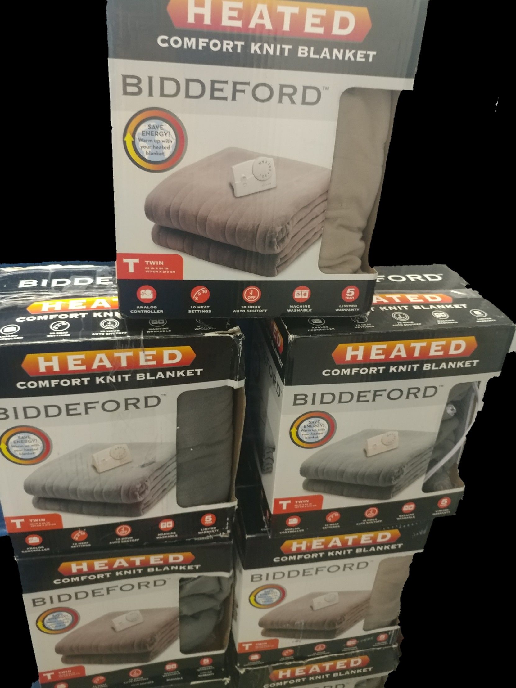 TWIN SIZE HEATED BLANKETS