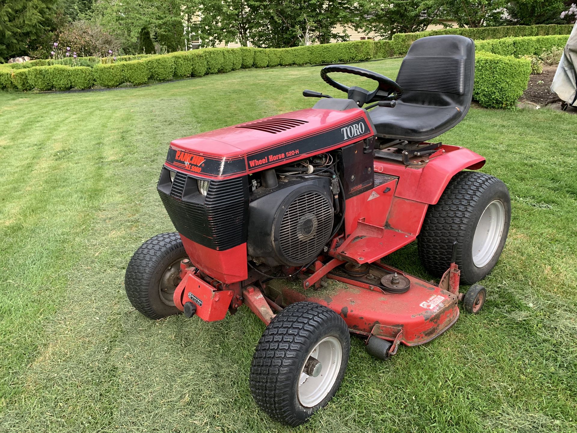 Toro Wheel Horse 520H Garden Tractor for Sale in Kent, WA OfferUp