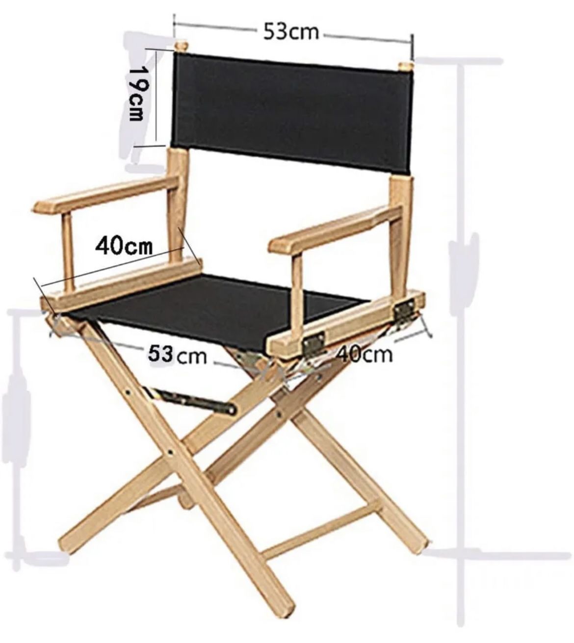 Upone Directors Chair Canvas Replacement Cover Kit