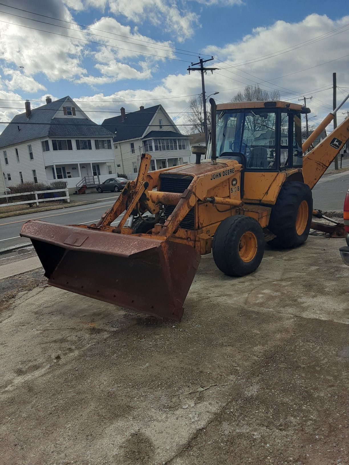 1985 John Deere's Backhoe