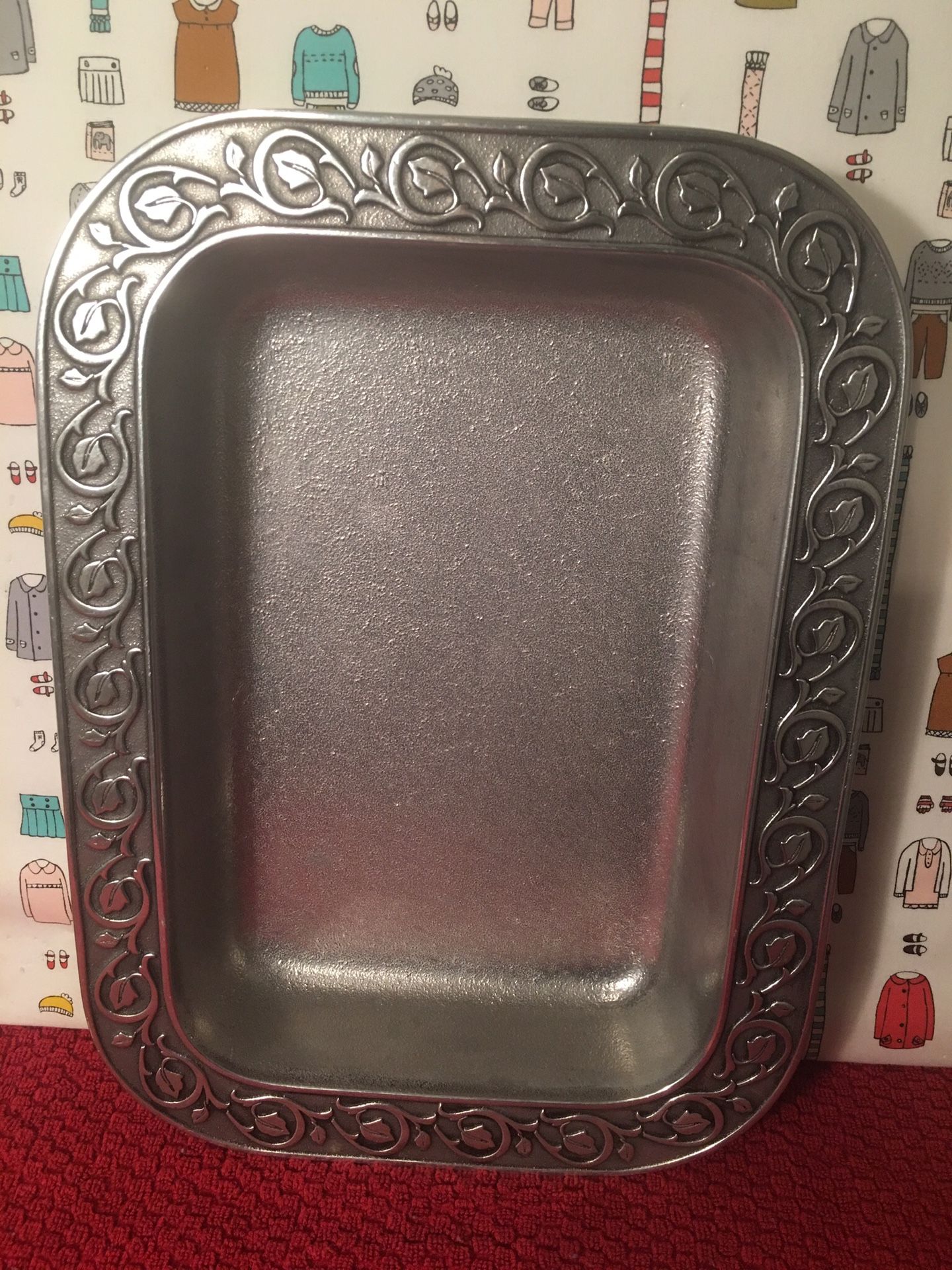 Royal Wilton Pewter RWP Amway Rectangle Dish