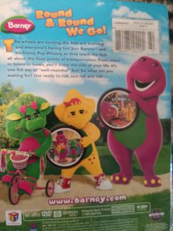 Brand New Barney Fun Wheels Only On DVD Thumbnail
