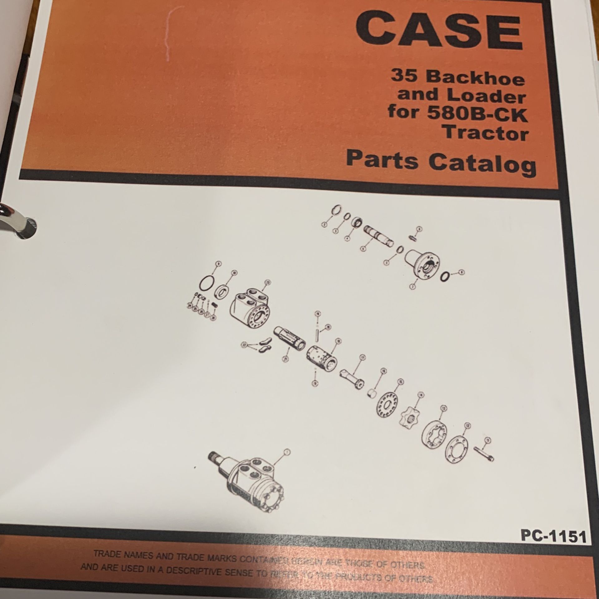 Case, Backhoe And Loader 580B -CK