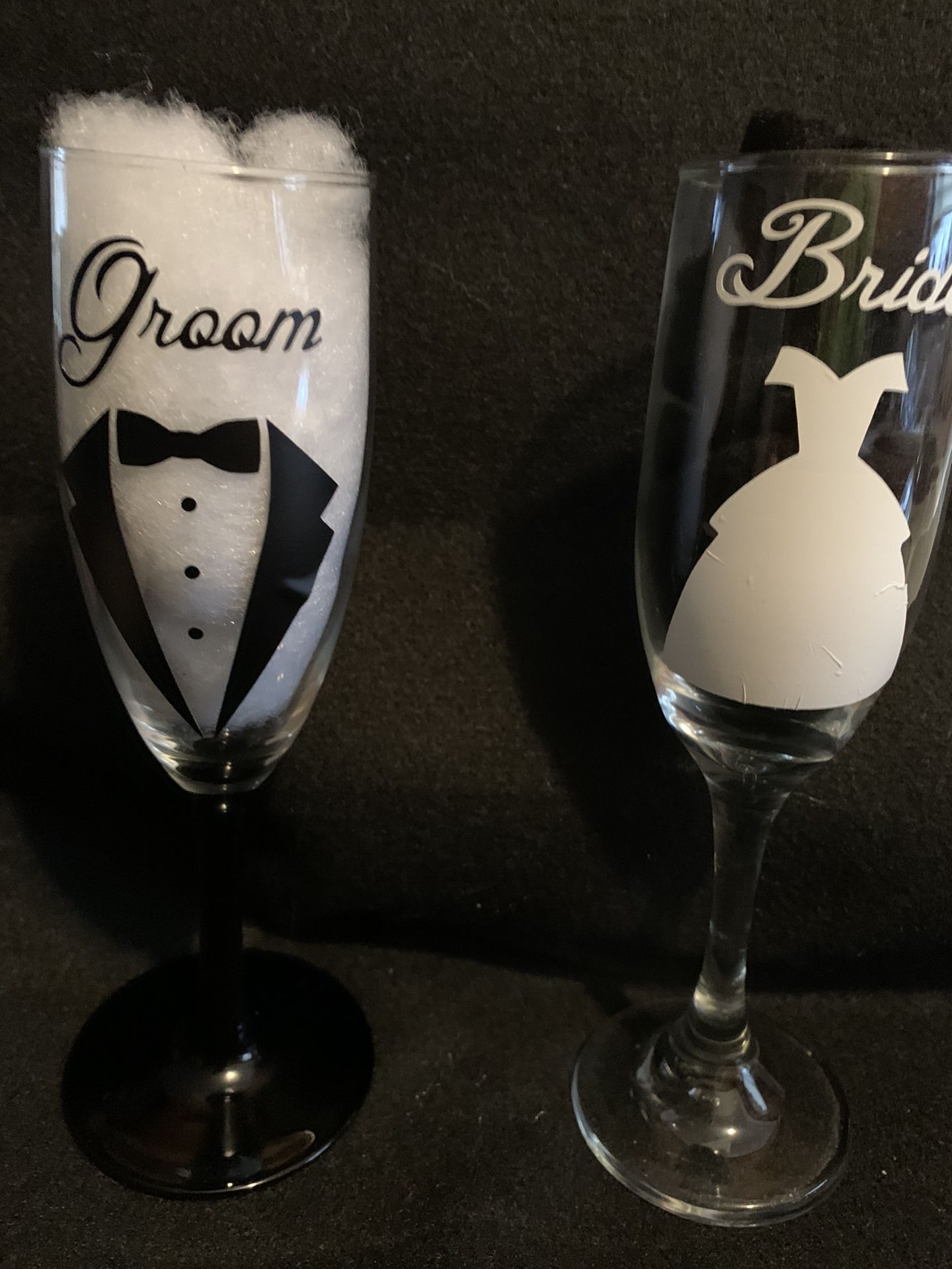 Personalized wine glasses