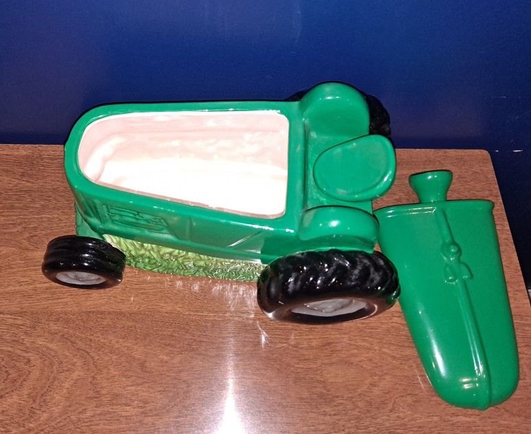 Tractor Cookie Jar