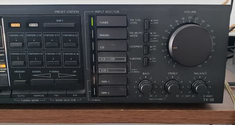 Vintage Onkyo TX-38 Stereo Receiver  Thumbnail
