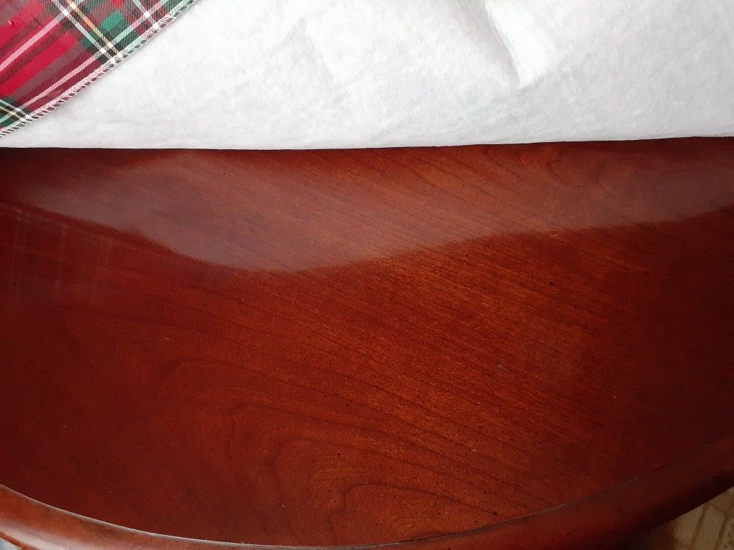 Solid cherry table and 6 chairs