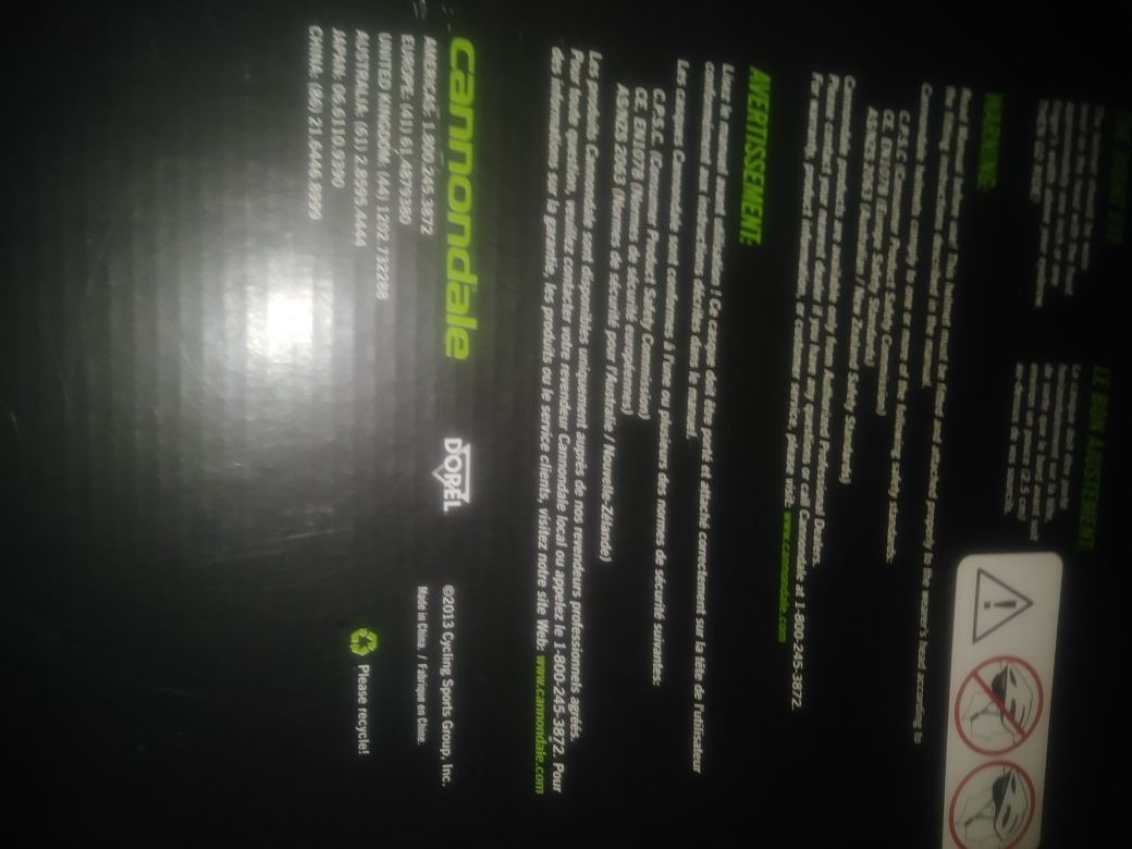Cannondale Helmet
