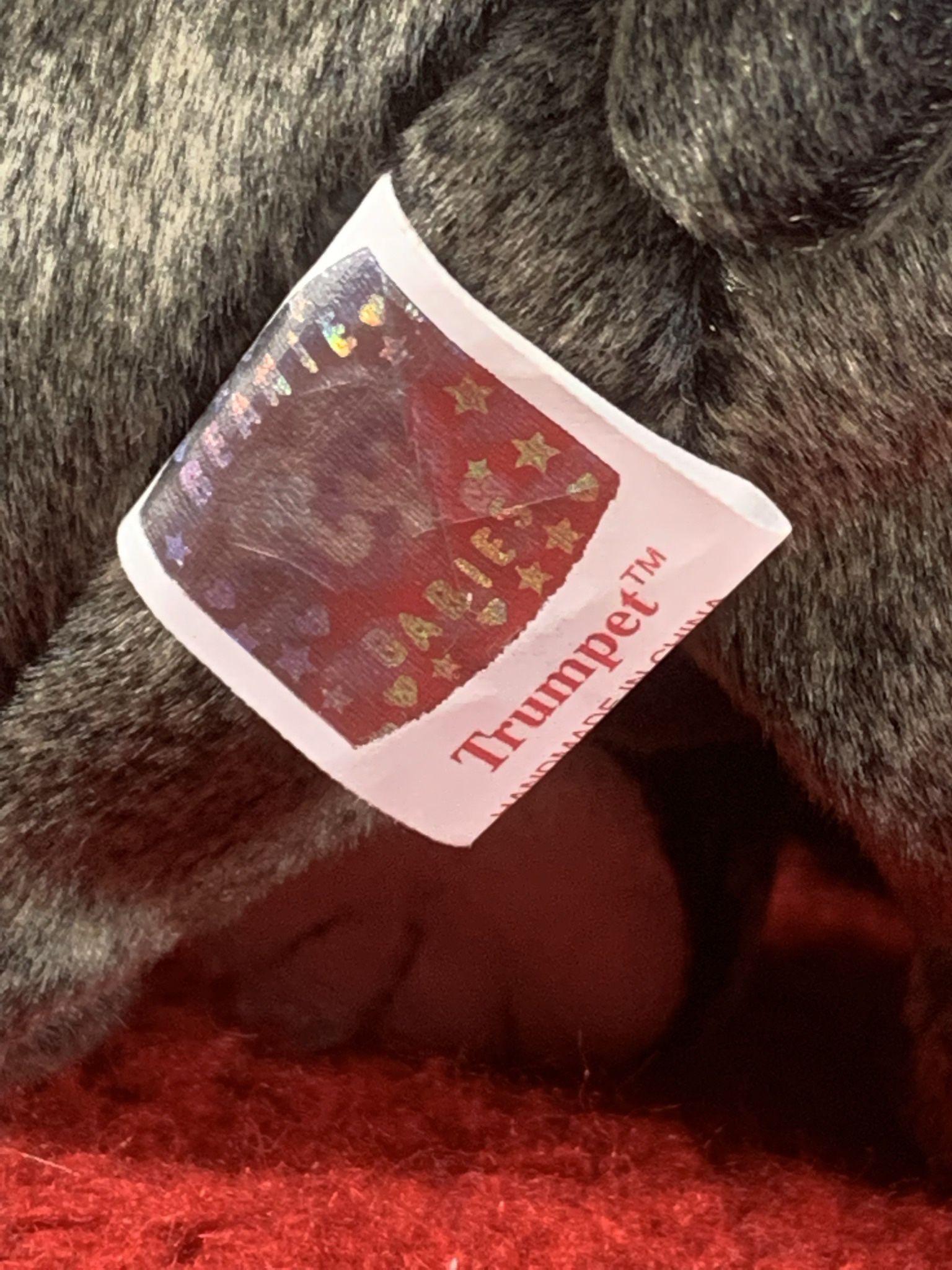 TY Beanie Baby - TRUMPET the Elephant (8.5 inch) - MWMTs Stuffed Animal Toy